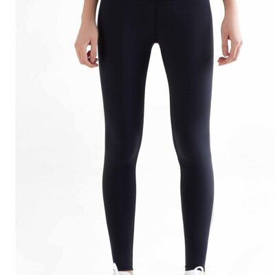 T1300-01 | Leggings reciclados de mujer - Negro