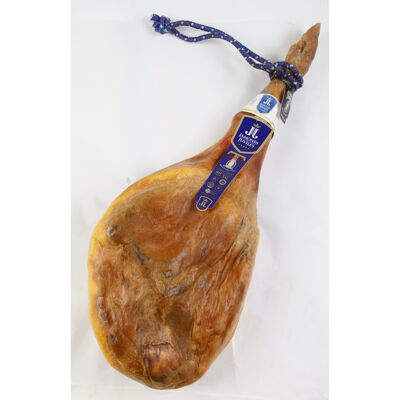 Juviles Hams - Trevélez Negro Designation Ham, Cured for Over 23 Months, Origin in Spain, Naturally Cured in Sierra Nevada, Gluten Free, Without Additives or Preservatives.