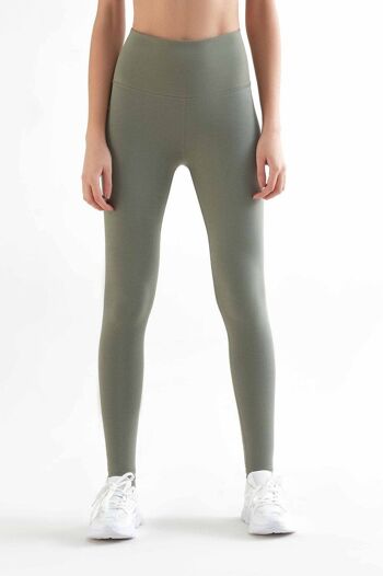 T1300-05 | Legging recyclé femme - Vert clair 1