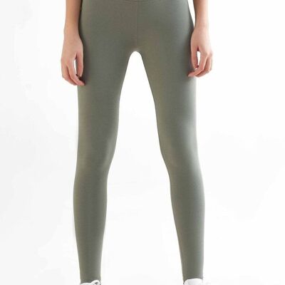 T1300-05| Leggings riciclati da donna - Verde chiaro