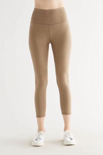 T1310-21 | Legging 7/8 femme recyclé - Vison 1