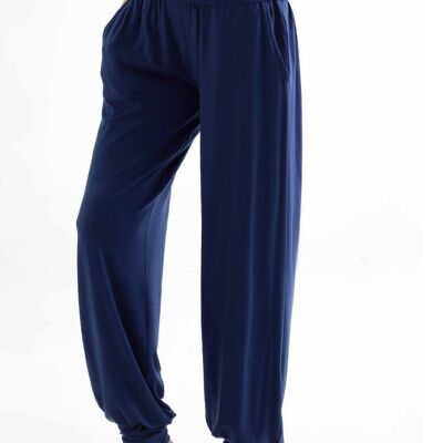 T1320-03 | Pantaloni intimi da yoga da donna TENCEL™ - Blu scuro
