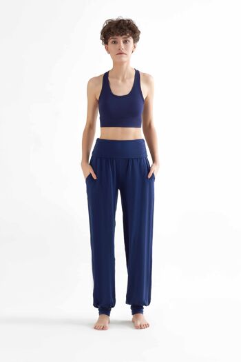 T1320-03 | Pantalon de yoga TENCEL™ Intimate pour femme - Marine 2