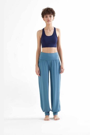 T1320-11 | Pantalon de yoga TENCEL™ Intimate pour femme - Bleu Atlantique 2
