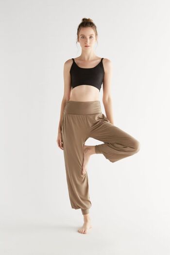 T1320-21 | Pantalon de yoga TENCEL™ Intimate pour femmes - Vison 5