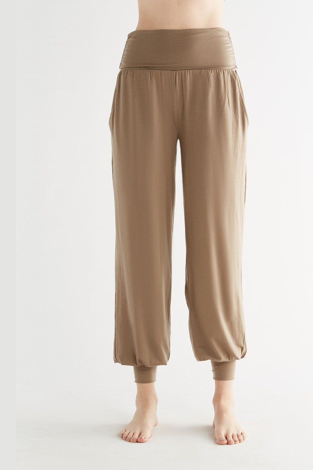 T1320-21 | Pantalones de yoga íntimos para mujer TENCEL™ - Mink