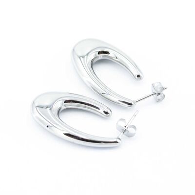 Lightweight stainless steel earrings 26, ladies earrings