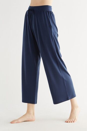 T1322-03 | Pantalon large TENCEL™ Intimate pour femmes - Marine 2