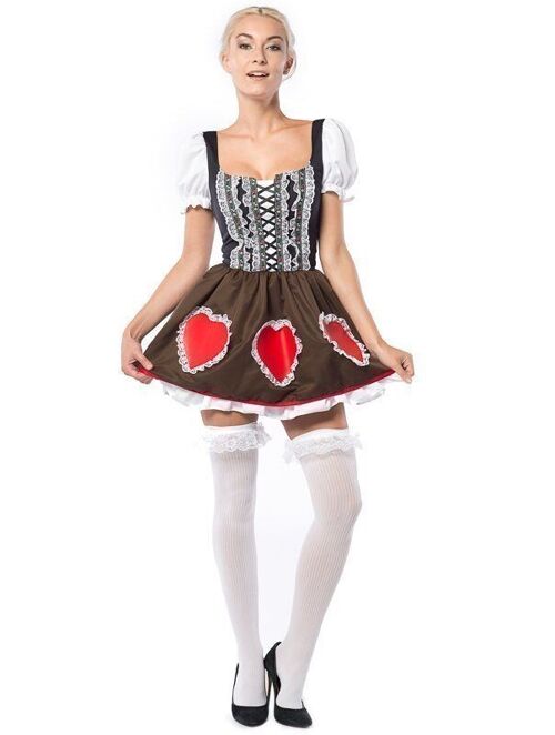 Oktoberfest Dress Heidi Heart