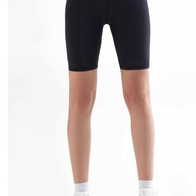T1330-01 | Women's recycled cycling shorts - Black
