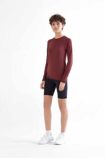 T1330-01 | Cuissard cycliste recyclé femme - Noir 4