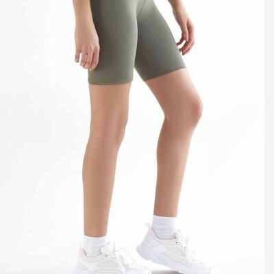 T1330-05 | Culotte ciclista reciclado para mujer - Verde claro