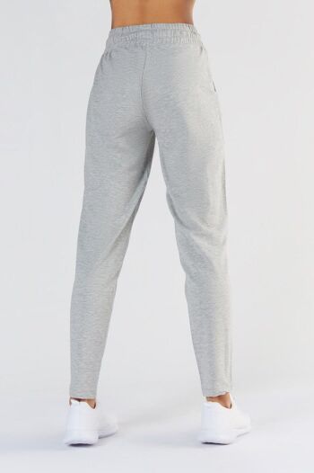 T1351-00 | Pantalon de jogging femme TENCEL™ Active - gris clair chiné 3