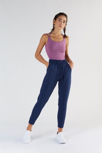 T1351-03 | Pantalon de jogging TENCEL™ Active pour femme - Marine 5