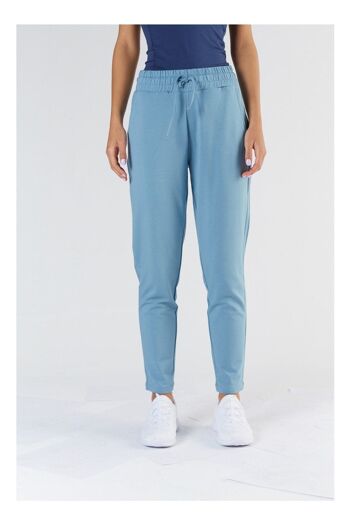 T1351-11 | Pantalon de jogging femme TENCEL™ Active - Bleu Atlantique 1