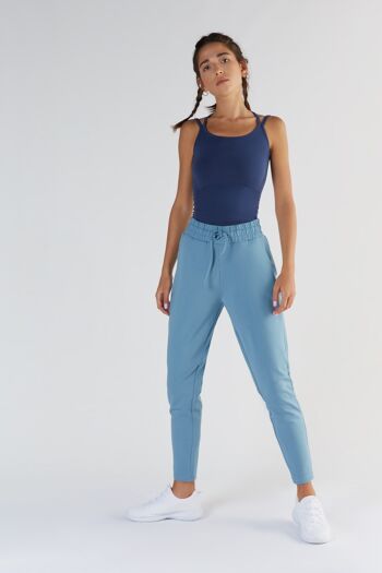 T1351-11 | Pantalon de jogging femme TENCEL™ Active - Bleu Atlantique 5