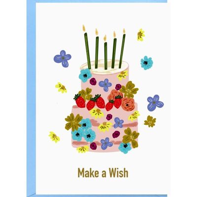Make A Wish | Birthday Card