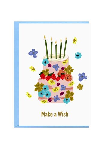 Faites un vœu | Carte d'anniversaire 1