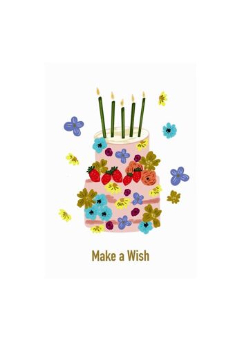 Faites un vœu | Carte d'anniversaire 2