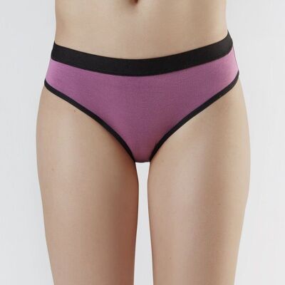 T1410-16 | Slip Intime Femme TENCEL™ - Violet Nitro
