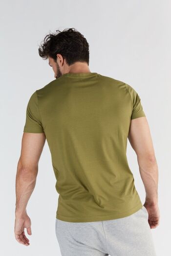 T2100-13 | T-Shirt Homme TENCEL™ Active - Olive 3
