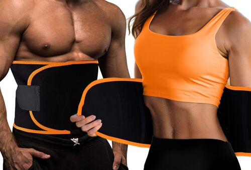 sauna band buik zweetband afslankband afslankgordel sweat belt - shapewear waist trainer shaper korset trimmer vet verbranden afvallen buikvet afslanken vermageren buikspieren ab saunaband buikband saunabelt zweetband buiktrainer waisttrainer fitness