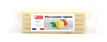 PATE A MODELER VEGETALE BLANC 1