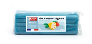 PATE A MODELER VEGETALE BLEU CLAIR 1