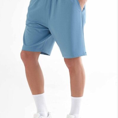 T2300-11 | Short Homme TENCEL™ Active - Bleu Atlantique