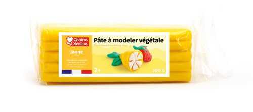 PATE A MODELER VEGETALE JAUNE