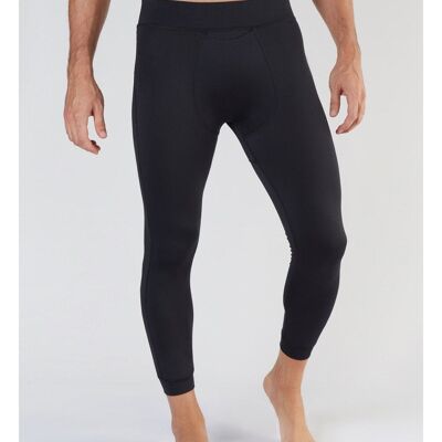 T2331-01 | Leggings riciclati da uomo - neri