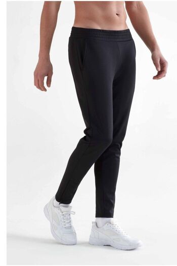 T2350-01 | Pantalon de jogging homme recyclé - Noir 1