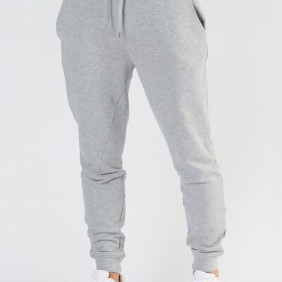T2351-00 | Pantalon de jogging homme TENCEL™ Active - Gris Clair-Mélange