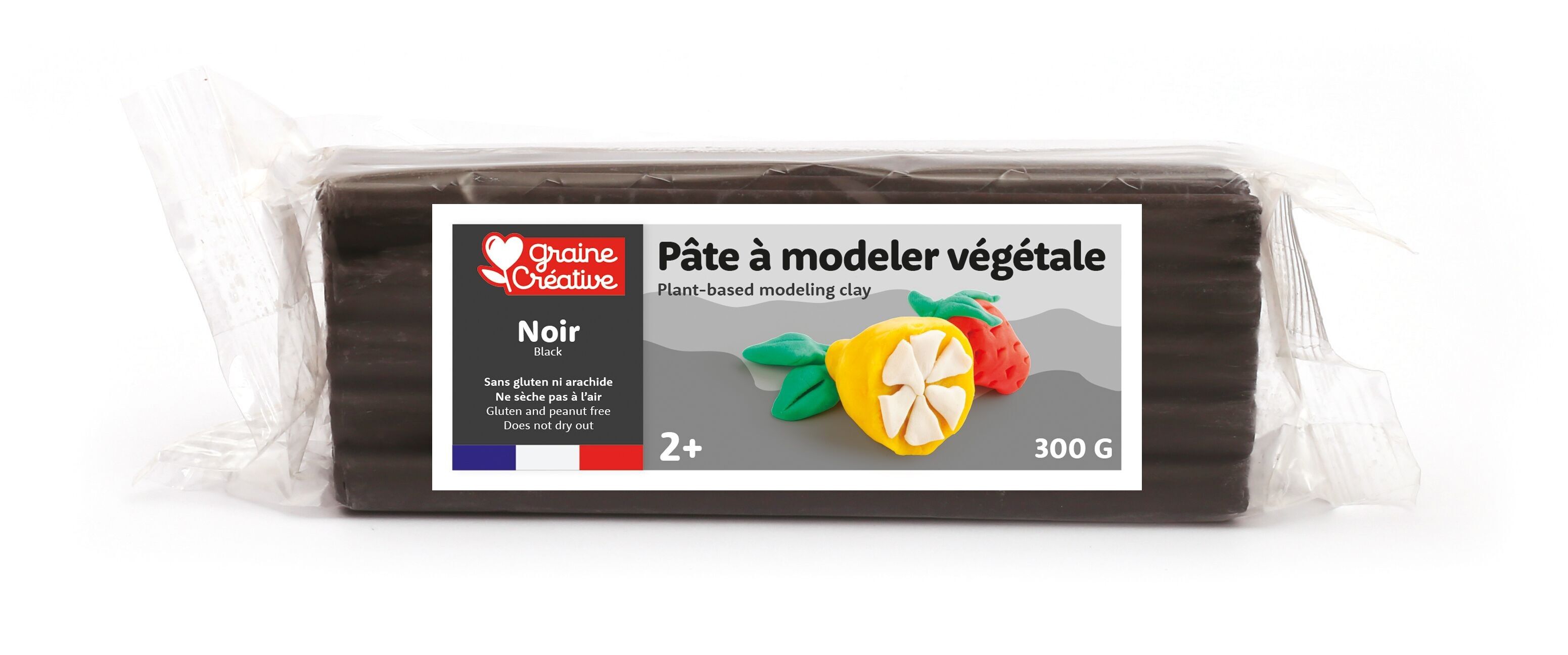 PATE A MODELER VEGETALE NOIR