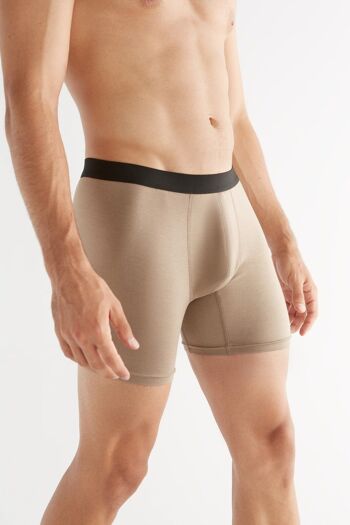 T2400-21 | Boxer Homme TENCEL™ Intimate - Vison 2