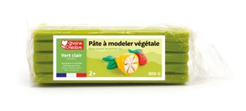 PATE A MODELER VEGETALE VERT CLAIR 1