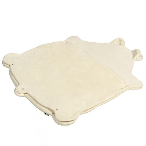 Baby blanket with TEDDY Ivory