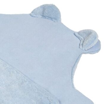 Couverture bébé avec TEDDY Bleu 5