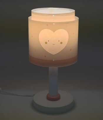 LAMPE DE TABLE BABY RÊVES ROSE 2