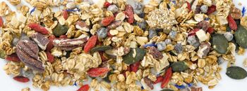 VRAC: Granola Myrtille Gingembre Goji - Seau de 2 Kg 1