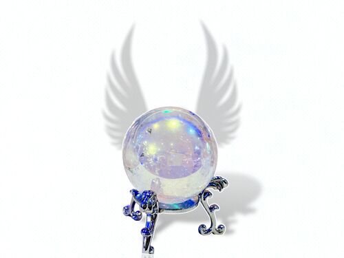 sphere de quartz aura angel decoration autel sorciere