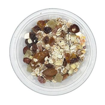 Muesli 45% noix et fruits - barquette de 160g