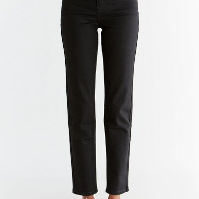 WL1010-104 | Coupe régulière pour femmes - Noir charbon