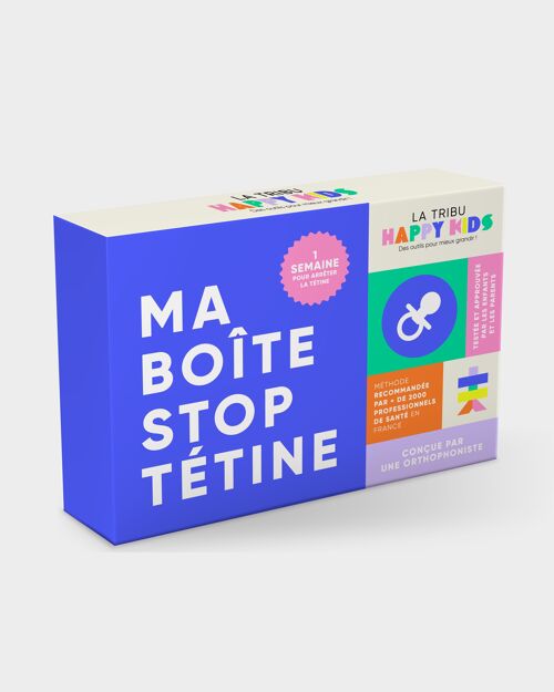 Ma Boîte Stop Tétine - Arrêt en 7 jours