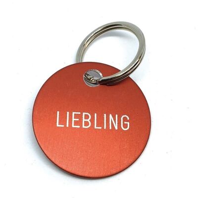 Schlüsselanhänger "Liebling"

Geschenk- und Designartikel 