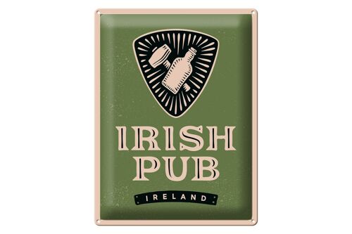 Blechschild Spruch Ireland Irish pub 30x40cm Geschenk