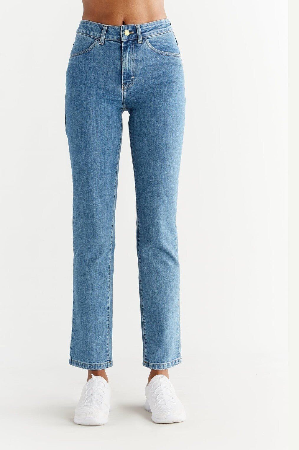 WQ1009-325 | Taglio dritto da donna - Blu cielo giorno