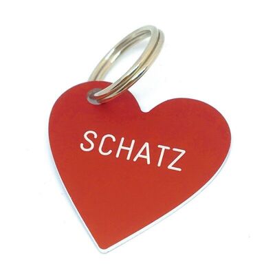 Herz Anhänger "SCHATZ"

Geschenk- und Designartikel 
