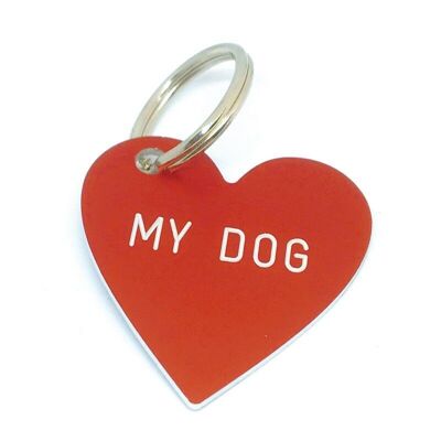 Heart pendant "MY DOG"

Gift and design items