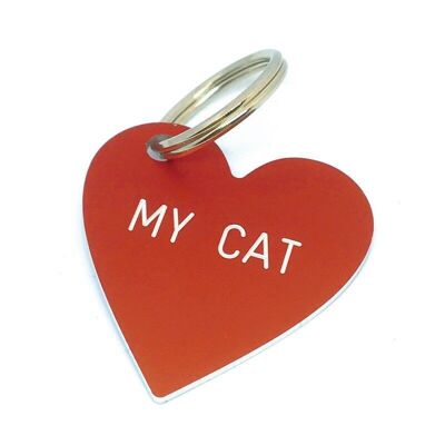 Herz Anhänger "MY CAT"

Geschenk- und Designartikel 